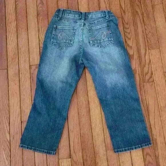 Roadrunner Bluw Jean Capri Pants Us 6 - Picture 5 of 12